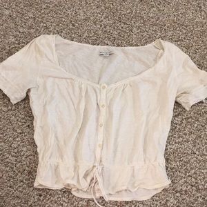 Boho chic AE crop top